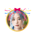 AI美人4・誕生日‪おめでとう☆ありがとう（個別スタンプ：13）