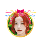 AI美人4・誕生日‪おめでとう☆ありがとう（個別スタンプ：15）