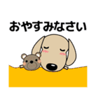 優しい気づかい ダックスフンド-犬好き 冬（個別スタンプ：25）