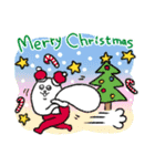 毎年使える！タイツをはいたくま年賀＆挨拶（個別スタンプ：15）