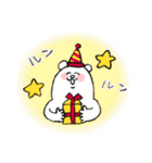 毎年使える！タイツをはいたくま年賀＆挨拶（個別スタンプ：16）