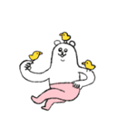 毎年使える！タイツをはいたくま年賀＆挨拶（個別スタンプ：34）