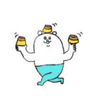 毎年使える！タイツをはいたくま年賀＆挨拶（個別スタンプ：37）