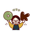 大人の優しい返信スタンプ（個別スタンプ：4）