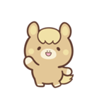 文字なし1♪まんまる栗毛ウマさん（個別スタンプ：4）