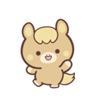 文字なし1♪まんまる栗毛ウマさん（個別スタンプ：5）