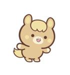 文字なし1♪まんまる栗毛ウマさん（個別スタンプ：6）