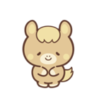 文字なし1♪まんまる栗毛ウマさん（個別スタンプ：12）