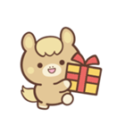 文字なし1♪まんまる栗毛ウマさん（個別スタンプ：13）