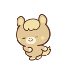 文字なし1♪まんまる栗毛ウマさん（個別スタンプ：14）