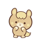 文字なし1♪まんまる栗毛ウマさん（個別スタンプ：18）