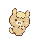 文字なし1♪まんまる栗毛ウマさん（個別スタンプ：23）