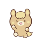 文字なし1♪まんまる栗毛ウマさん（個別スタンプ：24）