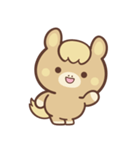 文字なし1♪まんまる栗毛ウマさん（個別スタンプ：26）