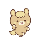 文字なし1♪まんまる栗毛ウマさん（個別スタンプ：29）