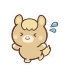 文字なし1♪まんまる栗毛ウマさん（個別スタンプ：31）