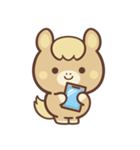 文字なし1♪まんまる栗毛ウマさん（個別スタンプ：39）