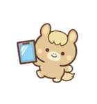 文字なし1♪まんまる栗毛ウマさん（個別スタンプ：40）
