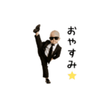 踊る！軍隊ダンスのサングラスベイビー（個別スタンプ：6）