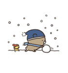 くまのぽんこつ 年末年始2025 (ベーシック)（個別スタンプ：35）