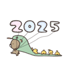 くまのぽんこつ 年末年始2025 (カジュアル)（個別スタンプ：5）