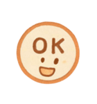 オレンジ・1年中使える♪プリチーはんこ（個別スタンプ：19）