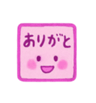 ピンク色・1年中使える♪プリチーはんこ（個別スタンプ：20）