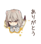 フェレットちゃんの♡年中使えるスタンプ（個別スタンプ：15）