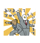 やたら鳥。あけおめMIXの巻[再再販]（個別スタンプ：11）