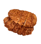 国産豚のとんかつ 【文字なし】（個別スタンプ：3）