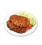 国産豚のとんかつ 【文字なし】（個別スタンプ：20）