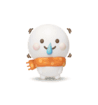 誰でも使える冬3Dスタンプだよ（個別スタンプ：25）