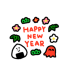 【クリスマス＆正月＆冬】おにぎりにぎ太郎（個別スタンプ：11）