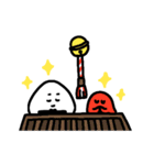 【クリスマス＆正月＆冬】おにぎりにぎ太郎（個別スタンプ：16）