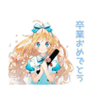 年中使える♡メルヘンアリス（個別スタンプ：19）