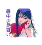 毎日使える★大人クールギャル（個別スタンプ：9）