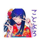 毎日使える★大人クールギャル（個別スタンプ：14）