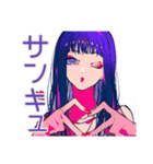 毎日使える★大人クールギャル（個別スタンプ：16）