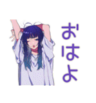 毎日使える★大人クールギャル（個別スタンプ：34）