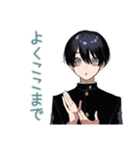 陰キャ学ラン男子★やさしい指導（個別スタンプ：28）