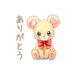 やさしいくまのお見舞い返信♡（個別スタンプ：3）