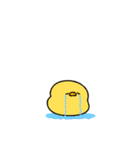 失恋しちゃったへんてこなヒヨコ（個別スタンプ：25）