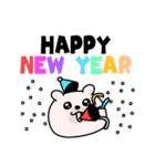 くまちゅーん新年正月年末年始【再販】（個別スタンプ：9）