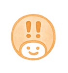 オレンジ・数字とローマ字♪プリチーはんこ（個別スタンプ：3）