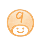 オレンジ・数字とローマ字♪プリチーはんこ（個別スタンプ：14）