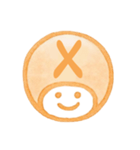 オレンジ・数字とローマ字♪プリチーはんこ（個別スタンプ：38）