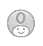 白黒・数字とローマ字♪プリチーはんこ（個別スタンプ：29）