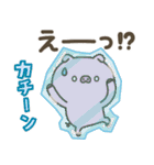 冬のぶたさん【年末年始】（個別スタンプ：35）