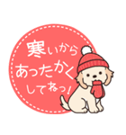 やさしいマルプー『年末年始2026』（個別スタンプ：15）