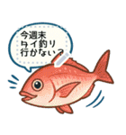 釣り連絡・釣果報告用のメッセージスタンプ（個別スタンプ：6）
